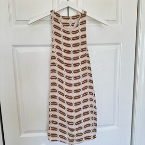 Acacia Swimwear Silk Tribal Sleeveless Sundress
